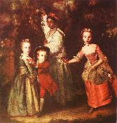 Sir Joshua Reynolds The Children of Edward Hollen Cruttenden Sweden oil painting reproduction